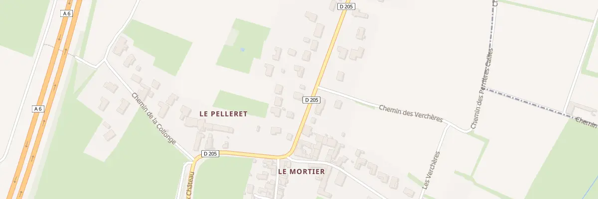 Plan du 97 Rte de Senozan à Saint-Martin-Belle-Roche