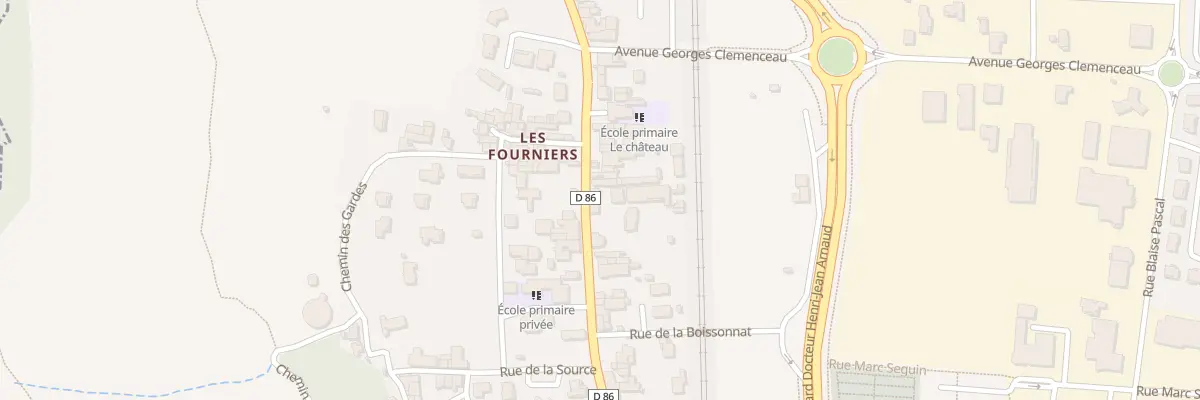 Plan du 114 Av de Lyon à Guilherand-Granges