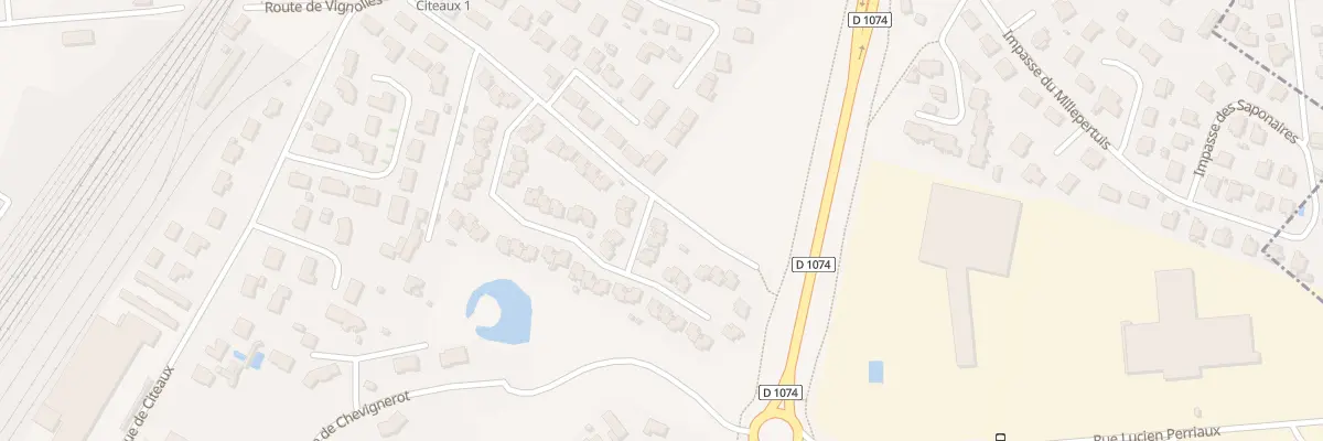 Plan du 40 Rue des Saules à Beaune