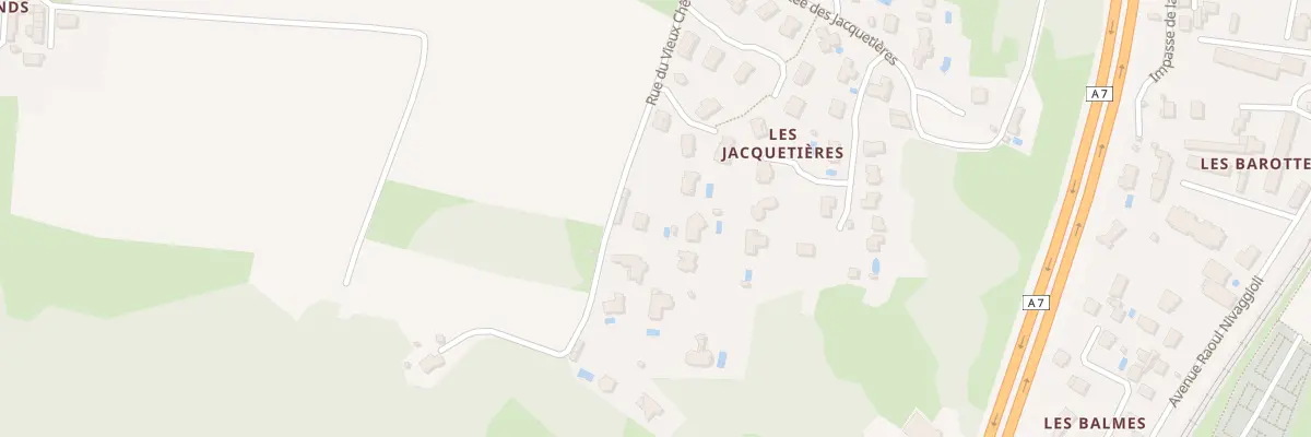 Plan du 219 Rue du Vieux Chêne à Sainte-Colombe