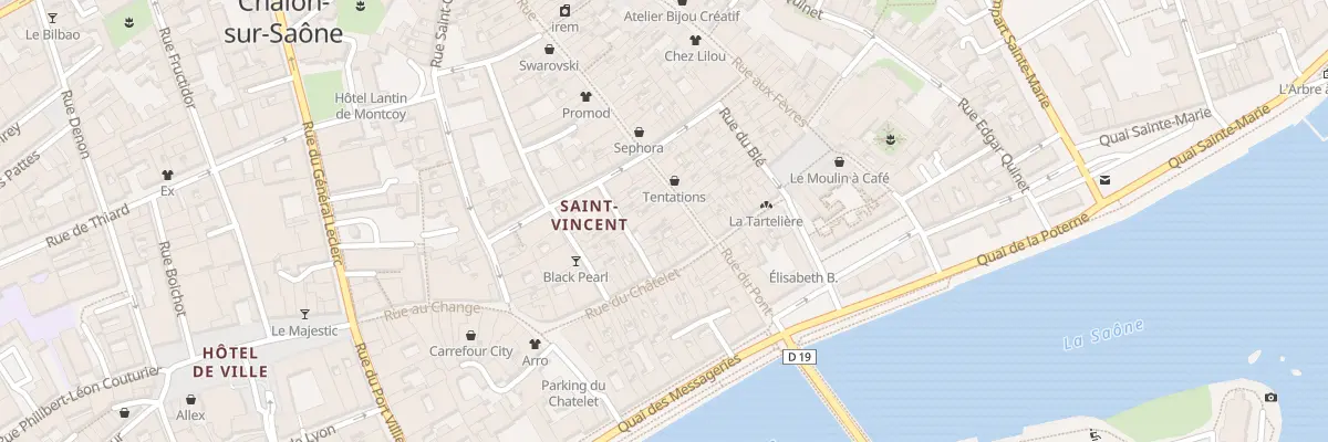 Plan du 9 Grande Rue à Chalon-sur-Saône