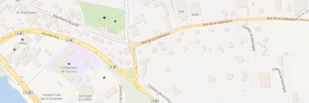 Plan du 2 Rue de la Libération à Fontaines-sur-Saône