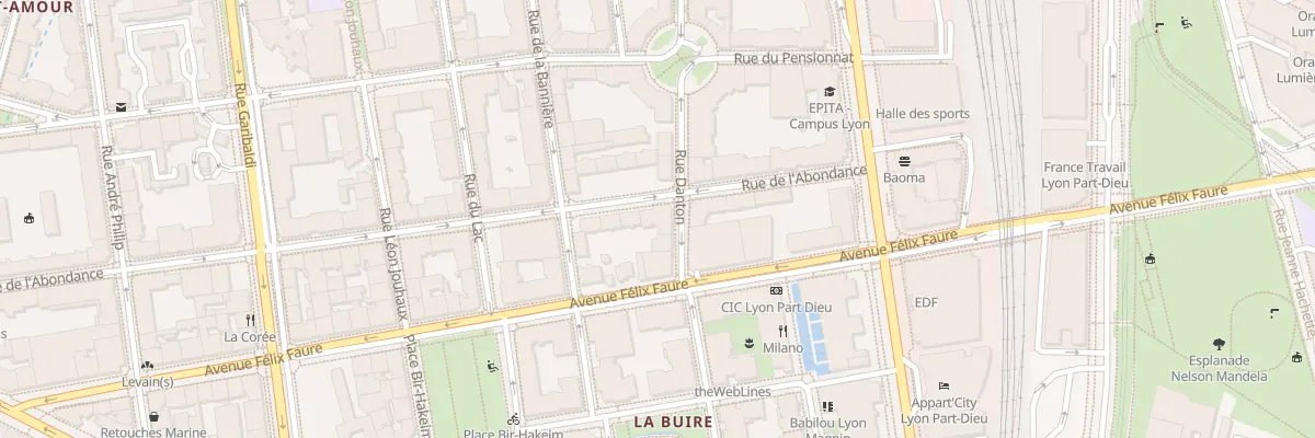 Plan du 60 Rue de l’Abondance à Lyon 3e Arrondissement