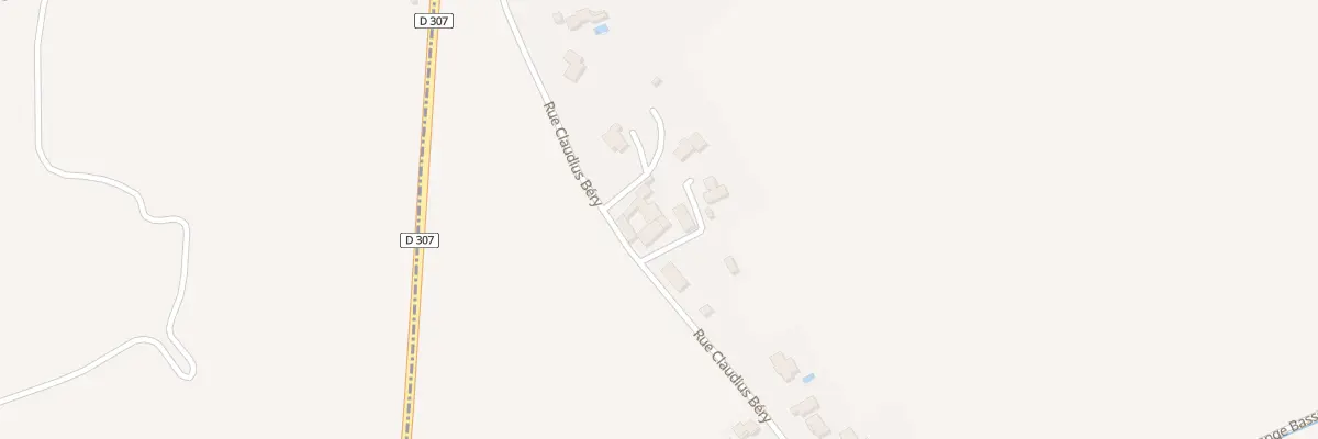 Plan du 345 Rue Claudius Béry à Simandres