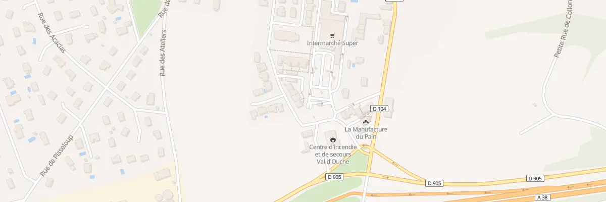 Plan du 11 Rue de la Velle à Fleurey-sur-Ouche
