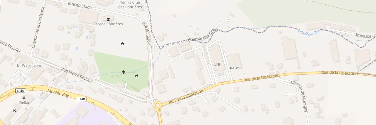 Plan du 3T Rue de la Libération à Fontaines-sur-Saône