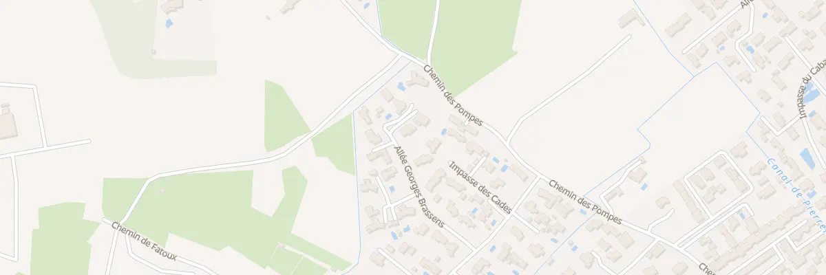 Plan du 170 All Georges Brassens à Sorgues