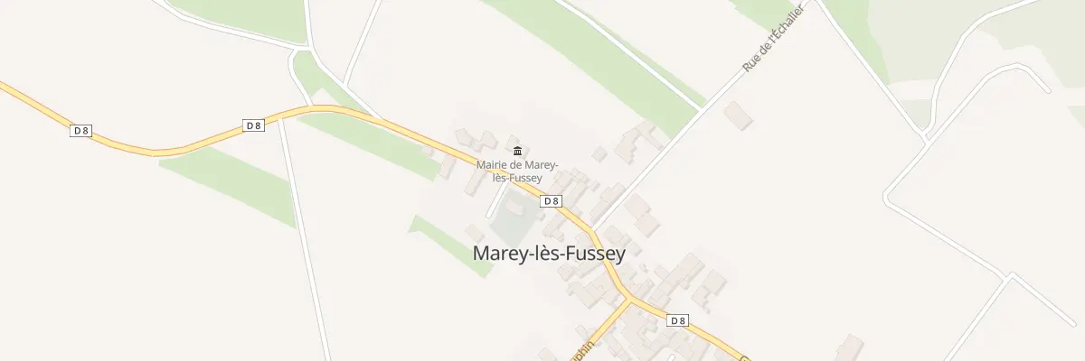 Plan du 17 Gr Grande Rue à Marey-lès-Fussey