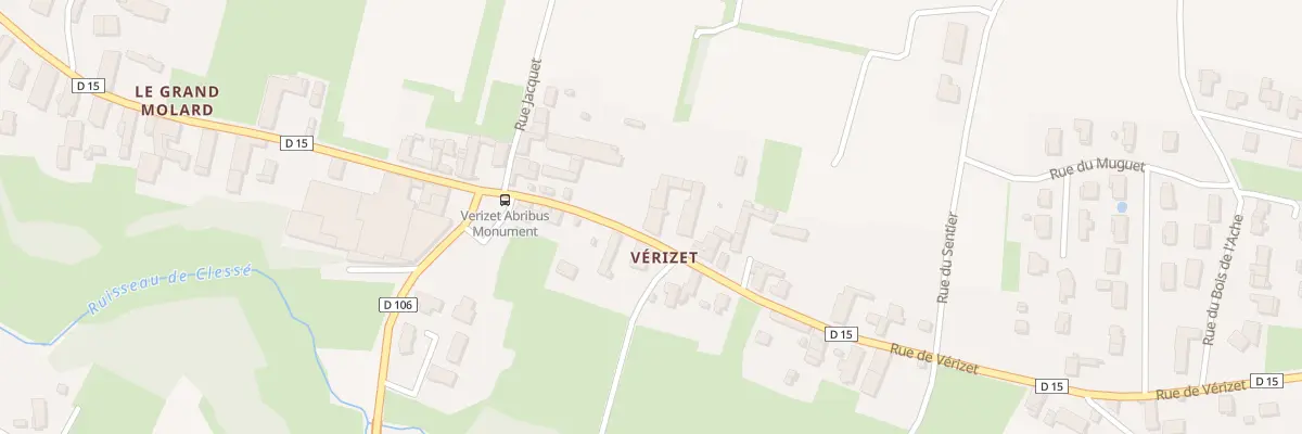 Plan du 11 Rue de Verizet à Viré