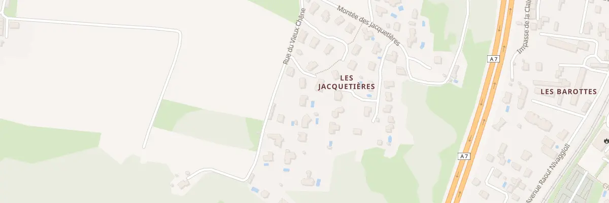 Plan du 9032 Les Jacquetieres à Sainte-Colombe
