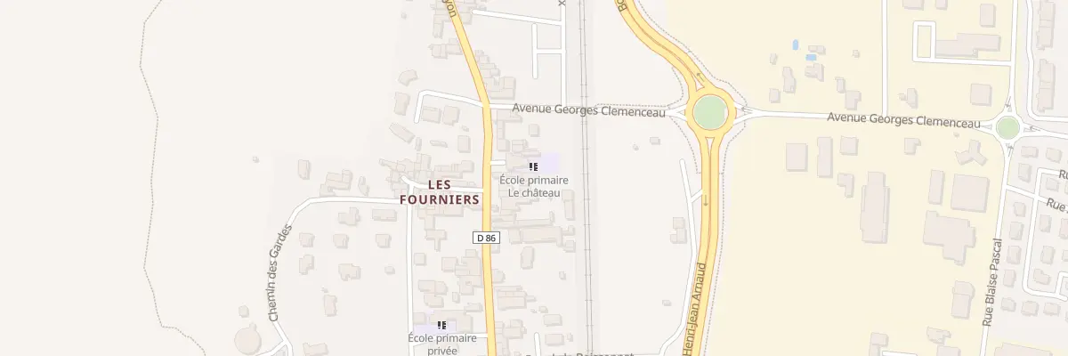 Plan du 166 Av de Lyon à Guilherand-Granges