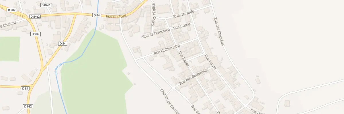 Plan du 18 Rue Basse à La Neuville-au-Pont
