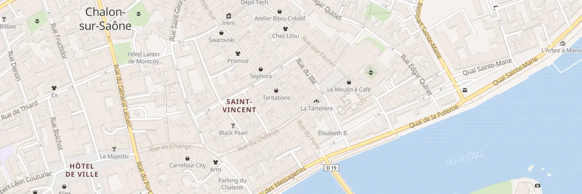 Plan du 10 Grande Rue à Chalon-sur-Saône