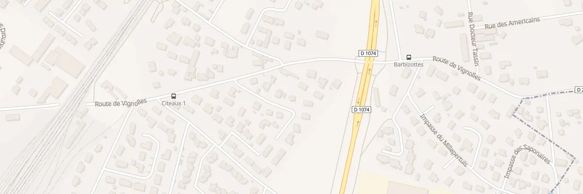 Plan du 7 Imp des Barbizottes à Beaune
