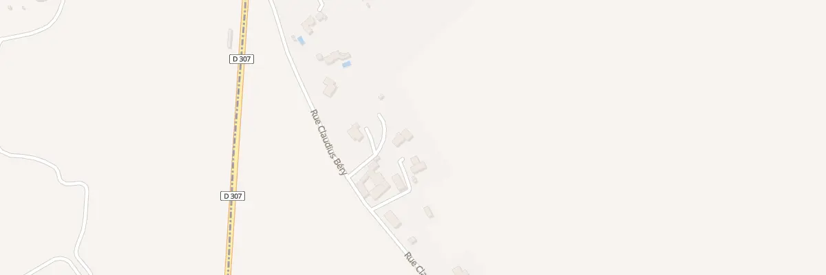 Plan du 305 Rue Claudius Béry à Simandres