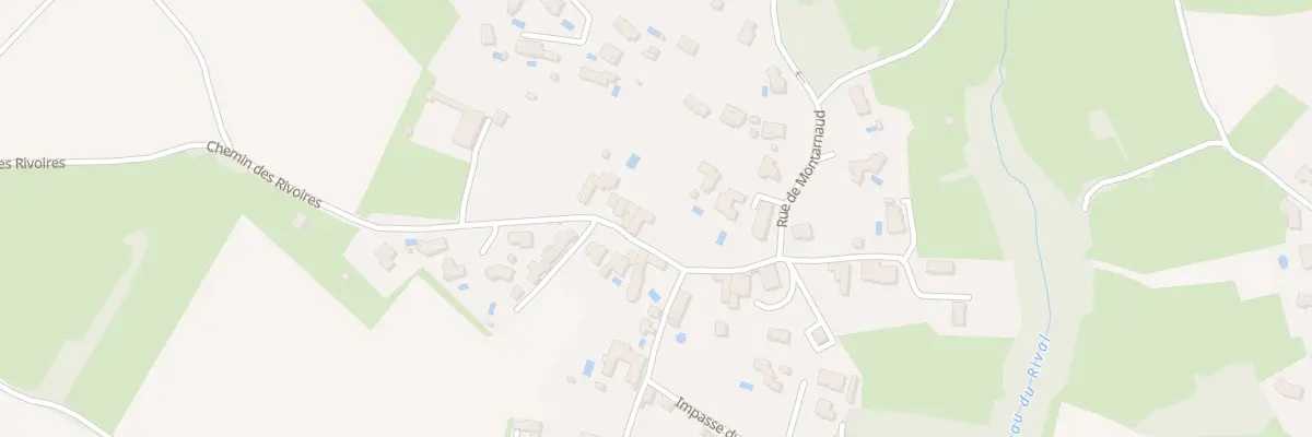 Plan du 5157 Che des Rivoires aux Côtes-d’Arey