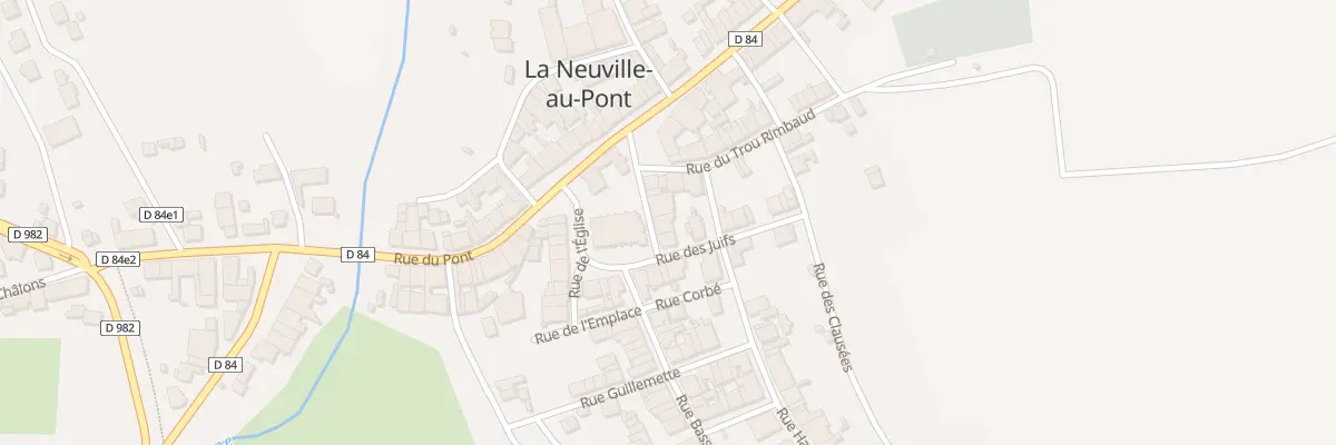 Plan du 7 Rue des Loges à La Neuville-au-Pont
