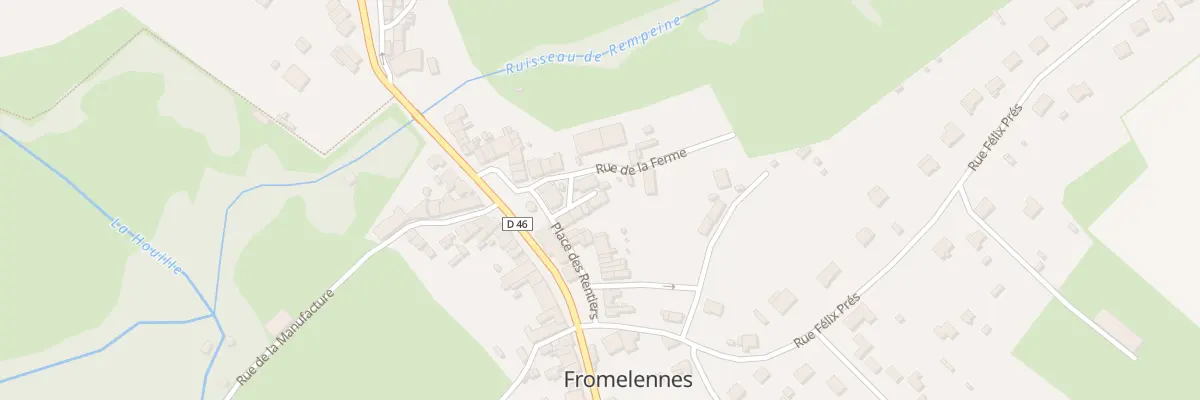 Plan du 7 Rue de la Ferme à Fromelennes