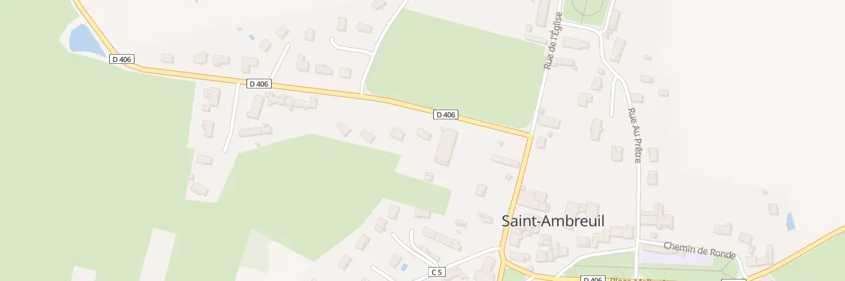 Plan du 119 Rue de l’Etang à Saint-Ambreuil