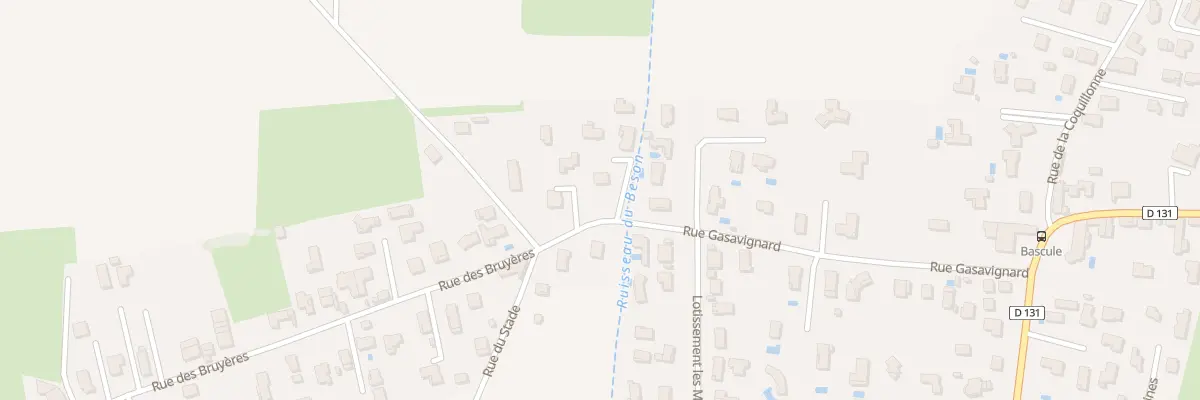 Plan du 378 Rue Gasavignard à Assieu