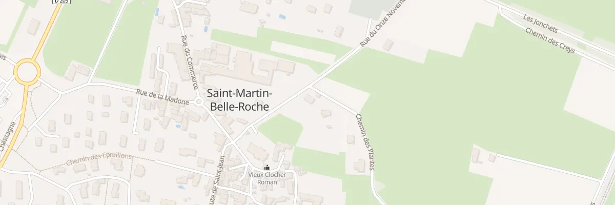 Plan du 144 Rue du Onze Novembre 1918 à Saint-Martin-Belle-Roche