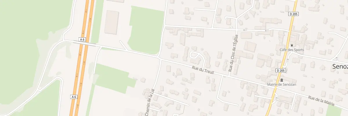 Plan du 5405F Clos de l’Eglise à Senozan