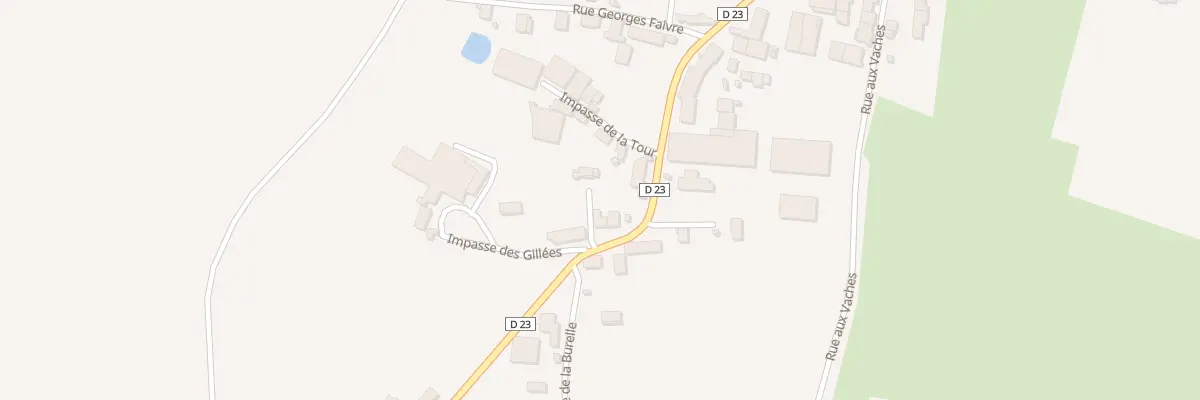Plan du 22 Rue Louis Courtot de Cissey à Merceuil