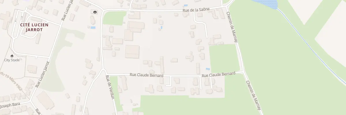 Plan du 7 Rue Claude Bernard à Lux