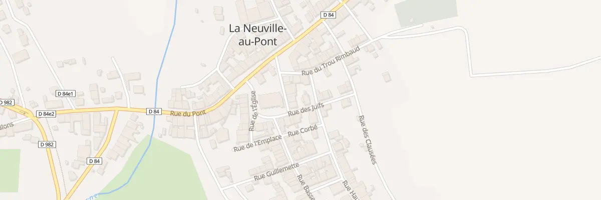Plan du 3 Rue des Juifs à La Neuville-au-Pont