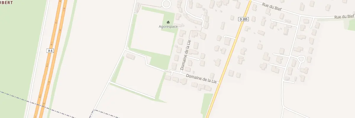 Plan du 8 Dom de la Lie à Senozan