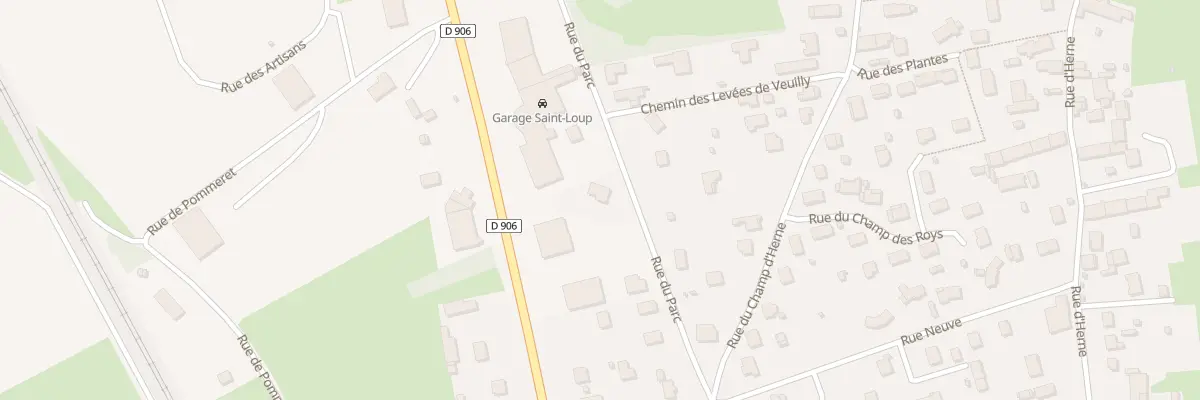 Plan du 13 Rue du Parc à Saint-Loup-de-Varennes