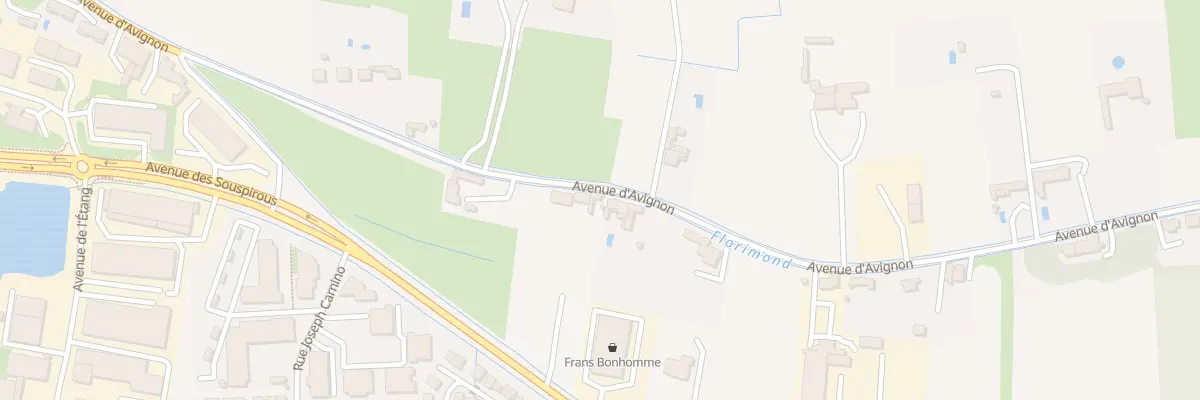 Plan du 1143 Av d’Avignon Mft à Avignon