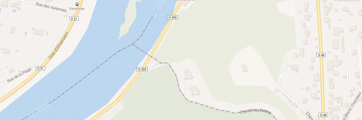 Plan du 38 Quai Jean-Baptiste Simon à Fontaines-sur-Saône