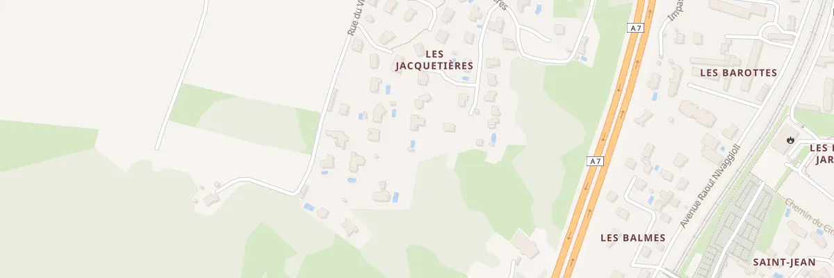 Plan du 128 Imp du Soleil Levant à Sainte-Colombe
