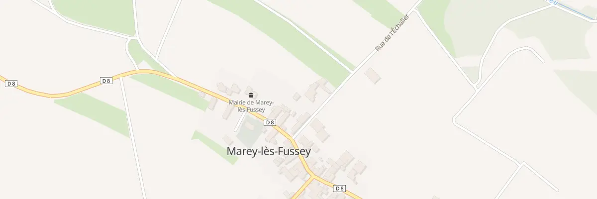 Plan du 7 Rue de l’Echalier à Marey-lès-Fussey