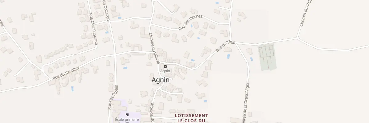 Plan du 5103 Le Village à Agnin