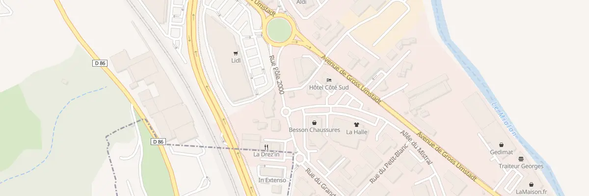 Plan du 3 Rue Pôle 2000 à Saint-Péray
