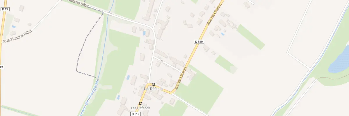 Plan du 32 Rue du Pigeonnier à Virey-le-Grand