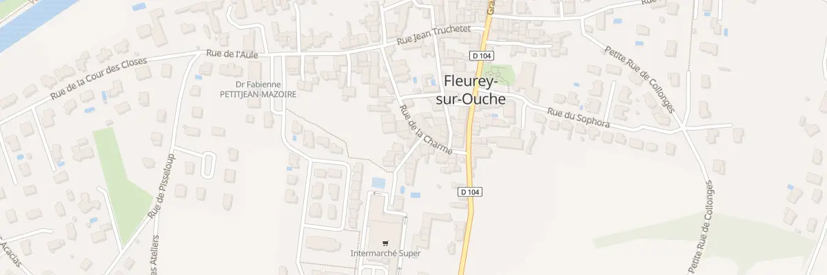Plan du 15 Rue de la Charme à Fleurey-sur-Ouche