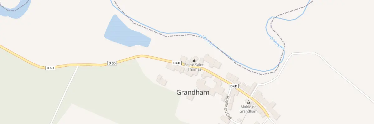Plan du 3 Rue Principale à Grandham