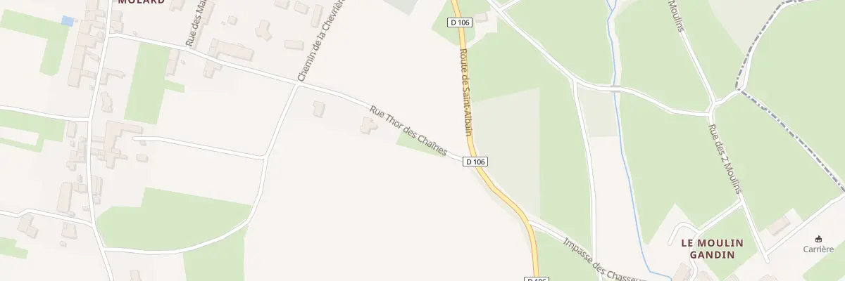 Plan du 5593F La Petite Barre à Viré