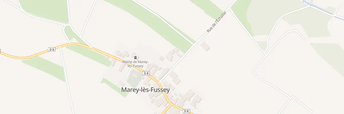 Plan du 9 Rue de l’Echalier à Marey-lès-Fussey