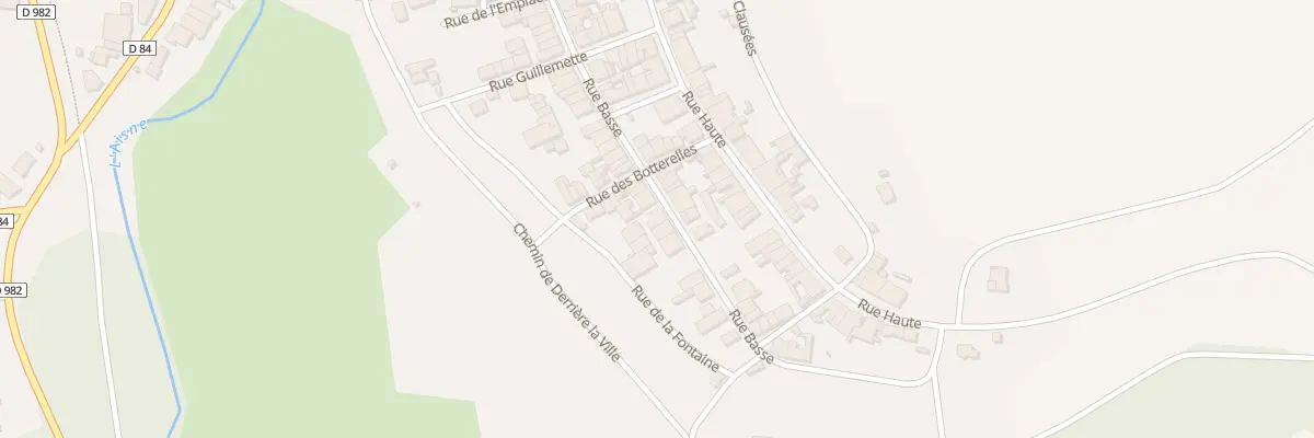 Plan du 44 Rue Basse à La Neuville-au-Pont