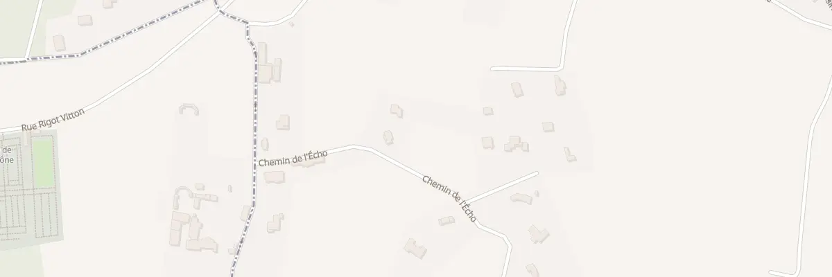 Plan du 127 Che de l’Echo à Fontaines-Saint-Martin