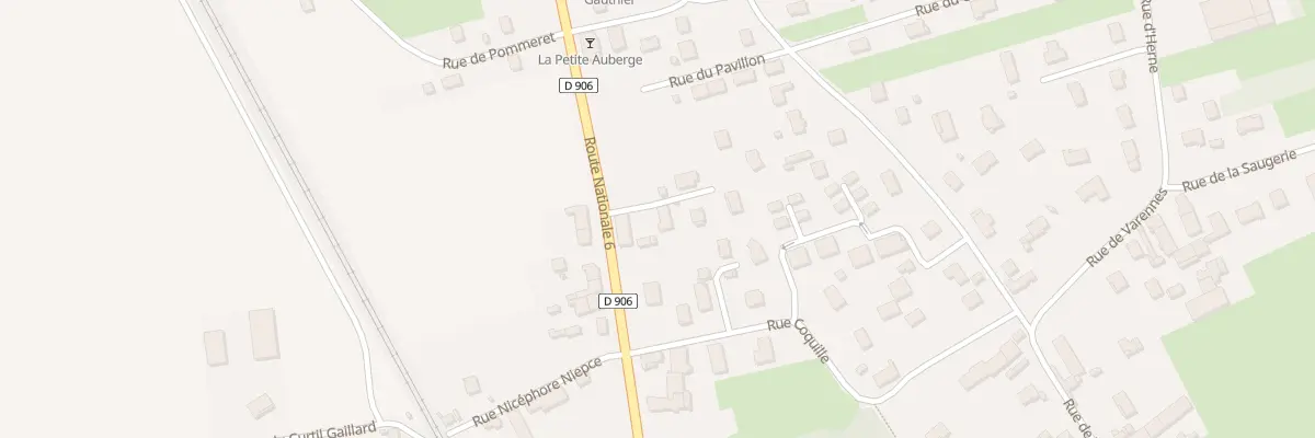 Plan du 16B Rte Nationale 6 à Saint-Loup-de-Varennes