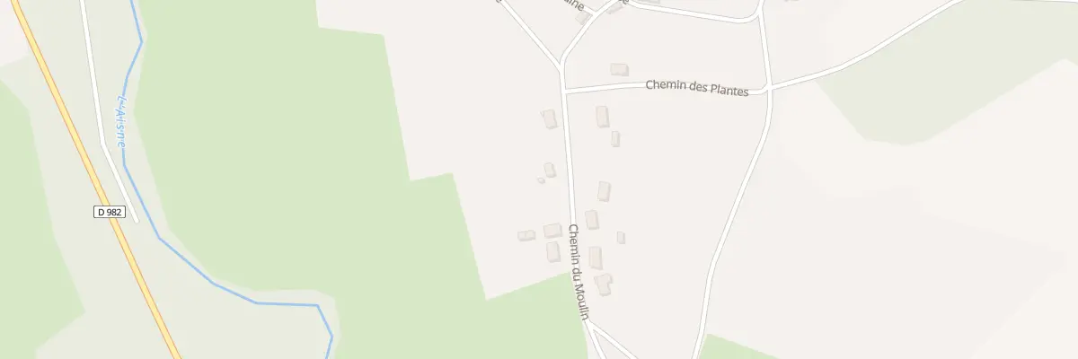 Plan du 6 Che du Moulin à La Neuville-au-Pont