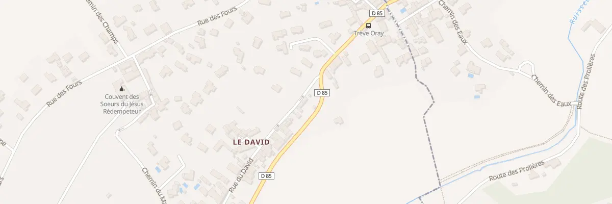 Plan du 480 Rue du David à Fontaines-Saint-Martin
