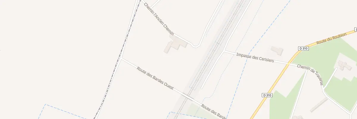 Plan du 160 Chem l’Ancien Chemin à Bonlieu-sur-Roubion