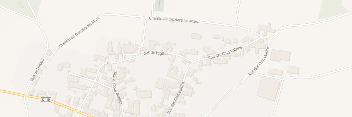 Plan du 6 Rue de l’église à Latrecey-Ormoy-sur-Aube
