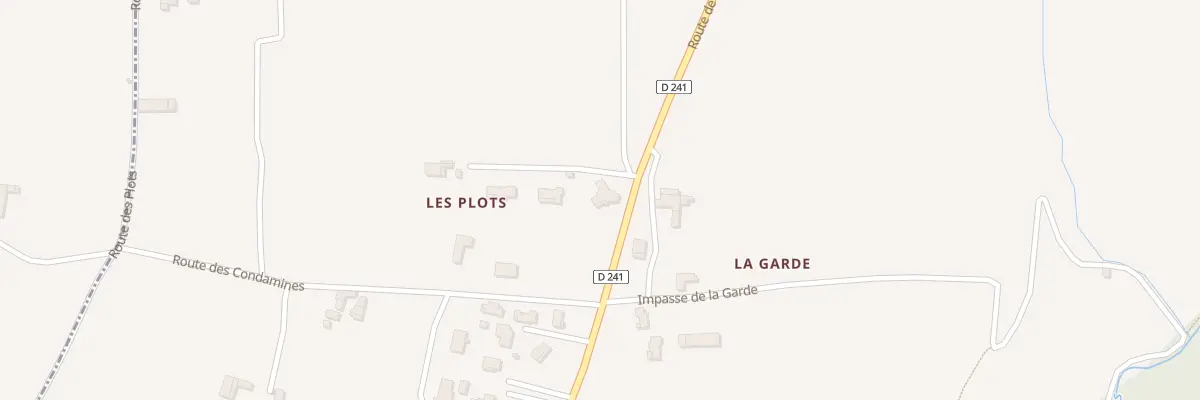 Plan du 5706 Les Plots à Larnage